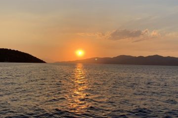 Эгейские острова на закате