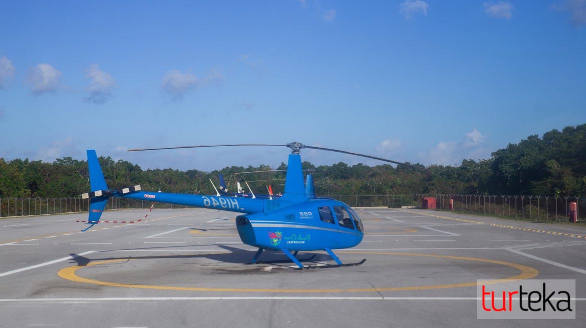 Полет на вертолете над Пунта Каной