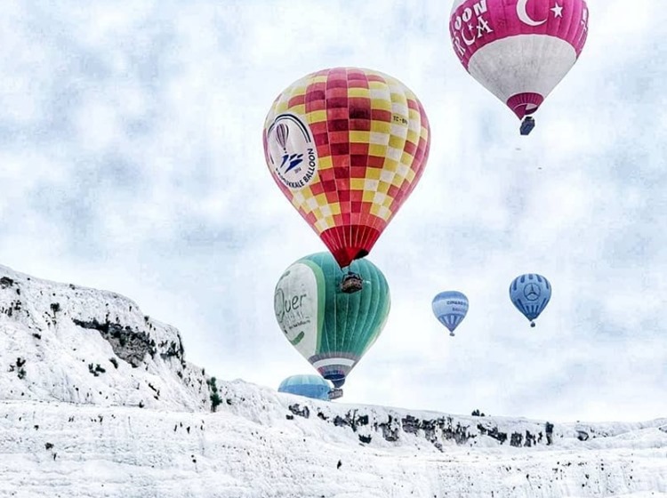 Полет на воздушном шаре + Экскурсия в Памуккале