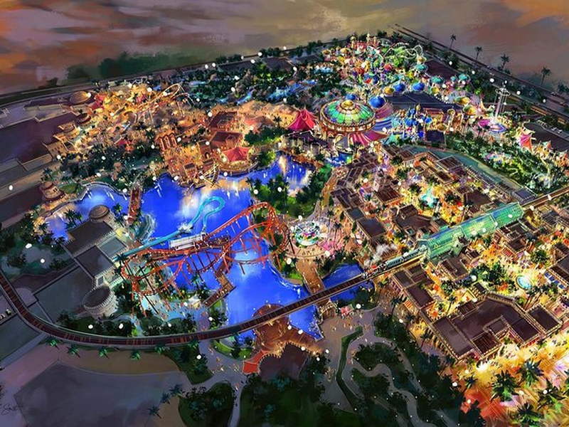 Парк развлечений IMG Adventure в Дубае