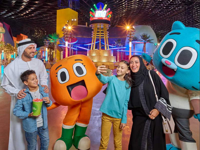 Парк развлечений IMG Adventure в Дубае