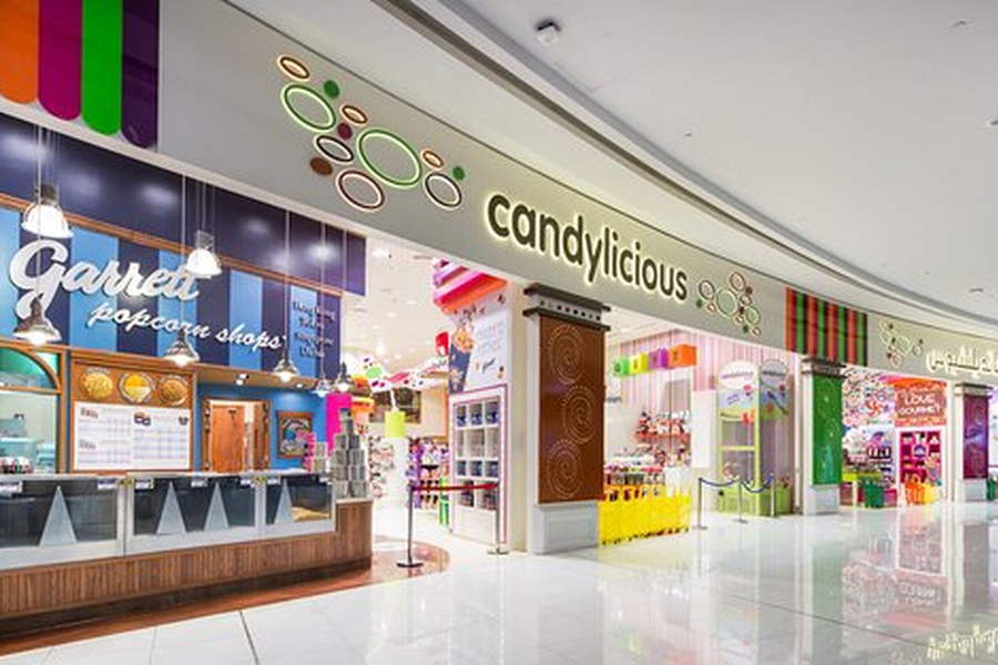 Достопримечательности Дубая. Магазин сладостей Candylicious