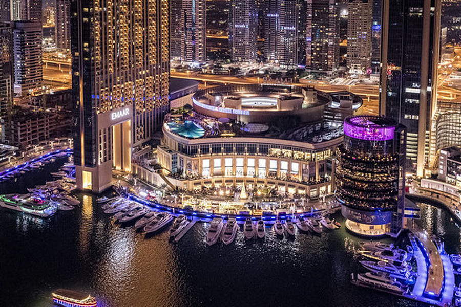 Достопримечательности Дубая. Дубай Молл и аквариум