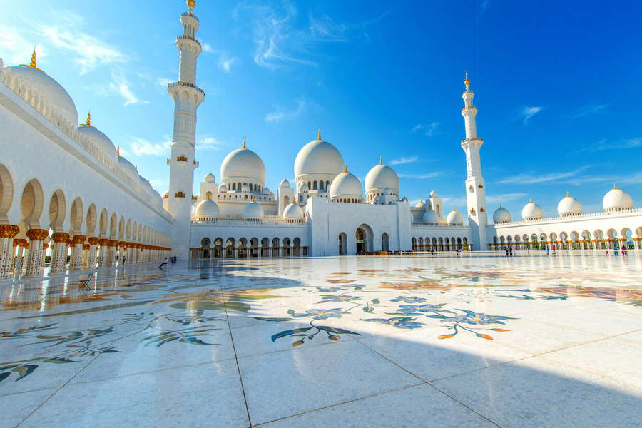 Достопримечательности Дубая. Мечеть шейха Зайда