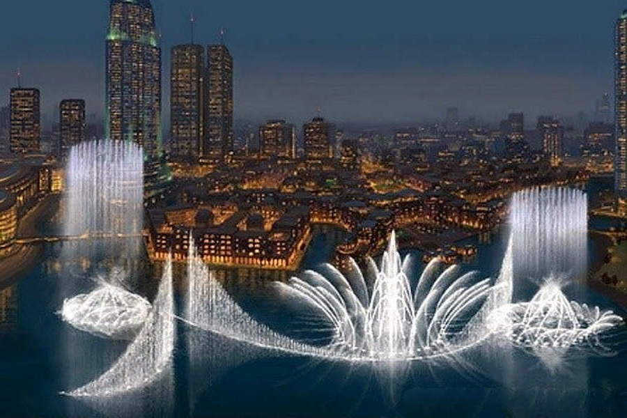 Достопримечательности Дубая. Поющие фонтаны