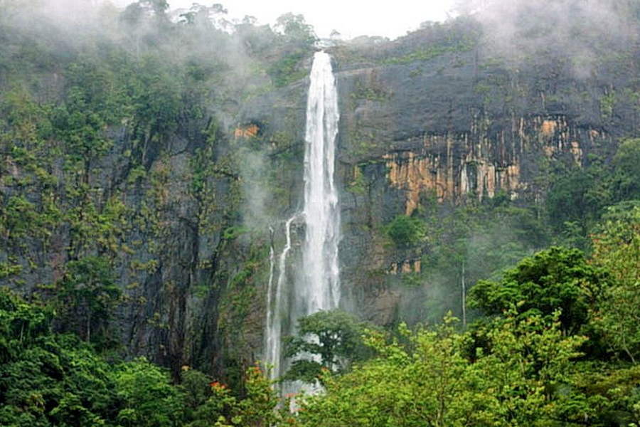 Достопримечательности Шри-Ланки. Водопад Диялума